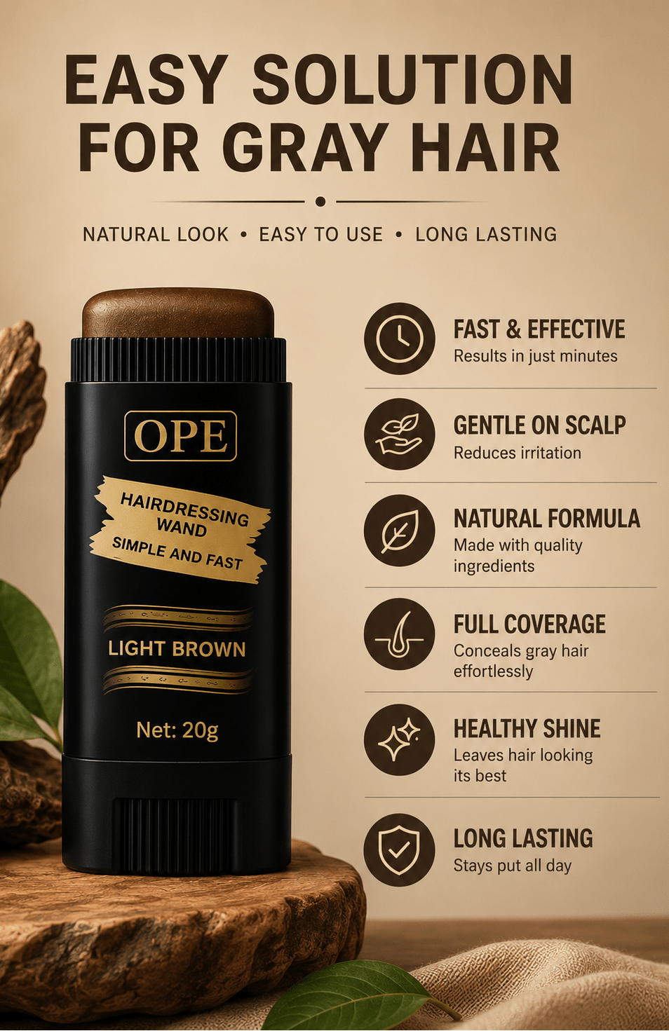 TRUE TONE BEARD STICK - INGOUDE